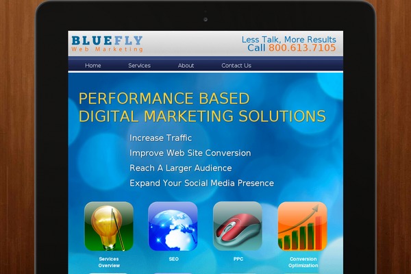 blueflyweb.com site used Bluefly