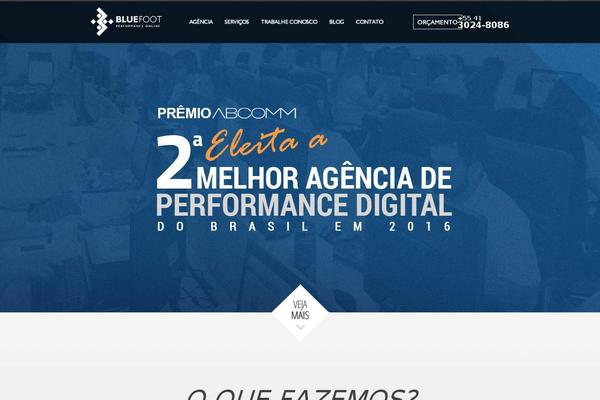 Bluefoot WordPress theme, websites list used Bluefoot theme Bluefoot theme websites examples