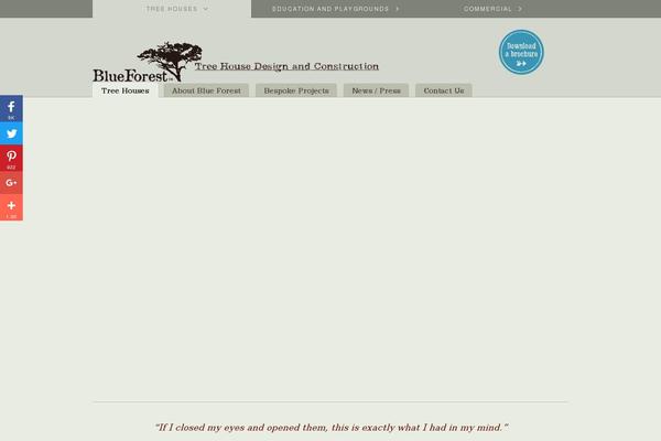 blueforest.com site used Blueforest