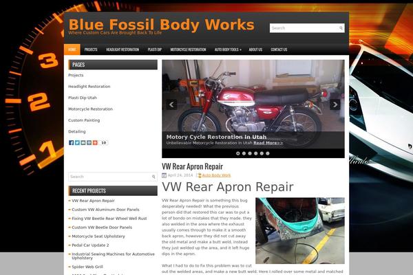 bluefossilbodyworks.com site used Carstudio