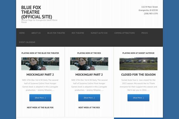Responsive Brix theme site design template sample