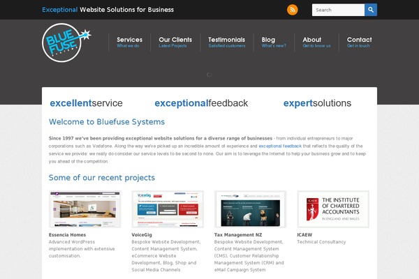 bluefusesystems.com site used Lightspeed
