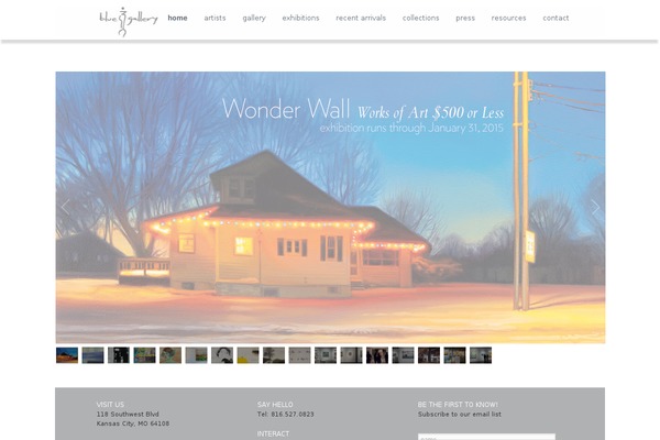 bluegalleryonline.com site used Axolotl