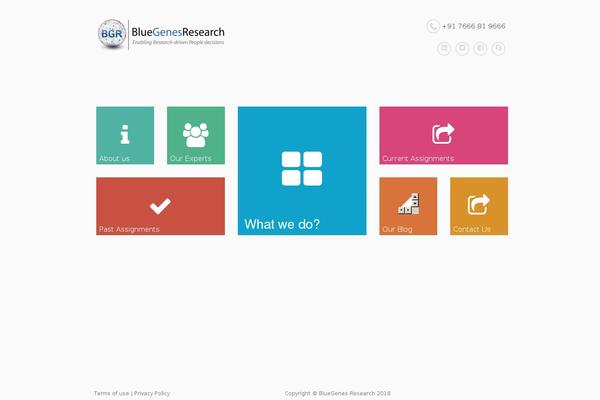bluegenesresearch.com site used Consulting
