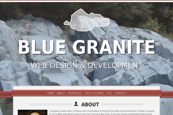 Impress theme site design template sample