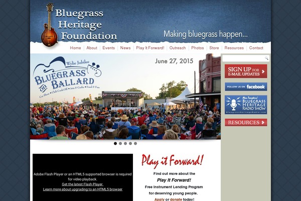 bluegrassheritage.org site used Bhf