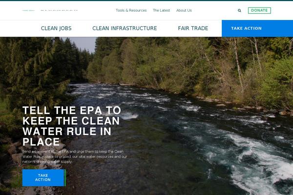 bluegreenalliance.org site used Bga
