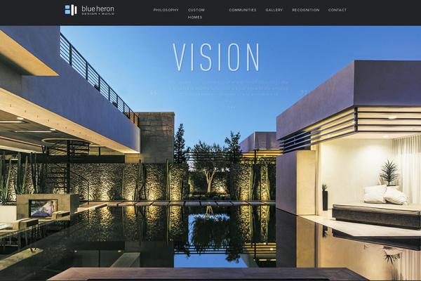 blueheron theme websites examples