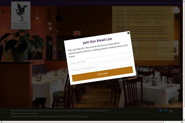 Site using Constant Contact for WordPress plugin