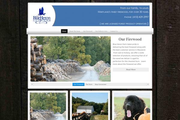 blueheronfarmsllc.com site used Restaurant