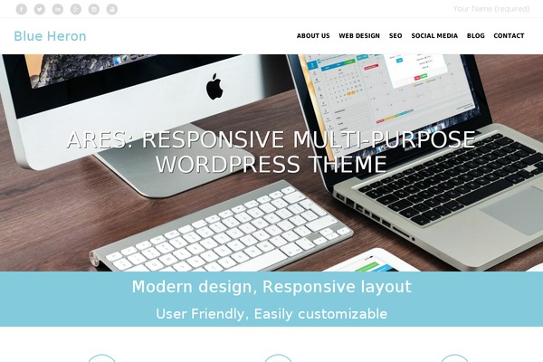 Dynamic News theme site design template sample