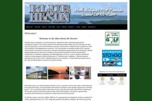 Canyon theme site design template sample
