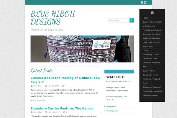Site using Colorful text widget plugin