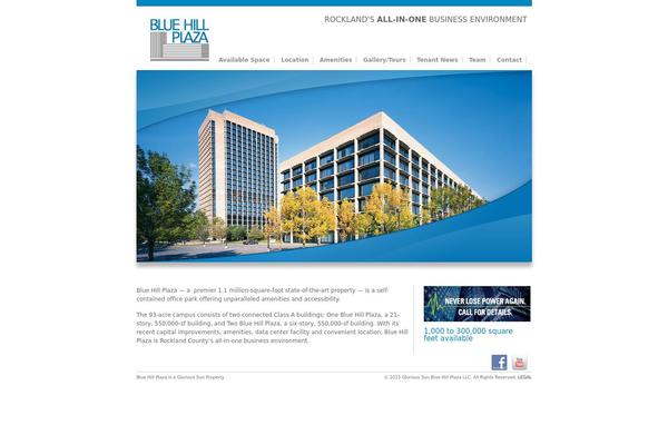 bluehill theme websites examples