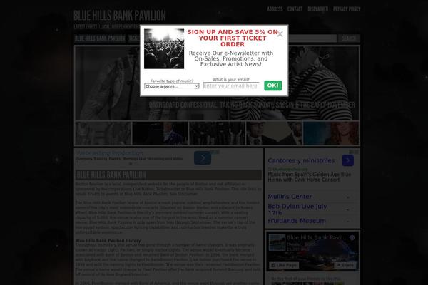 Magzimus theme site design template sample