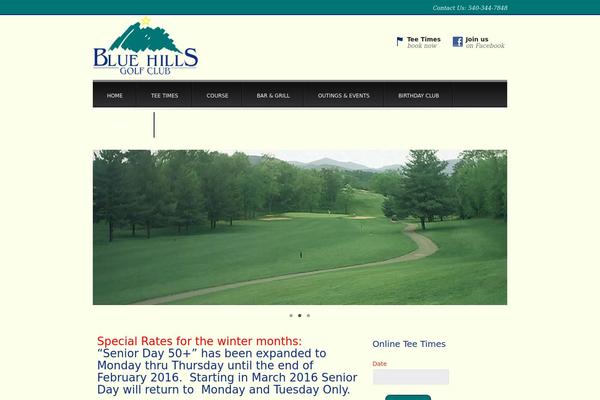 Fore theme site design template sample