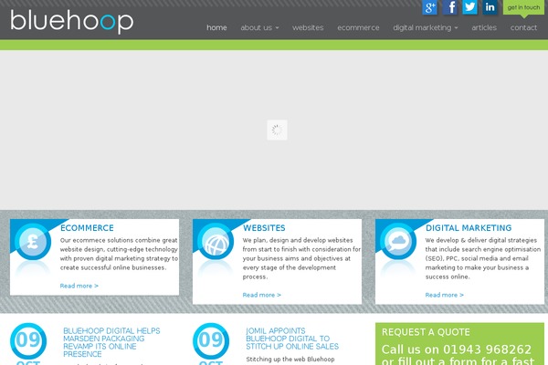 Site using Async Social Sharing plugin