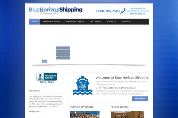 Blue Diamond v1.09 theme site design template sample