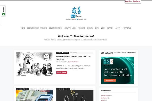 Site using Column Posts plugin
