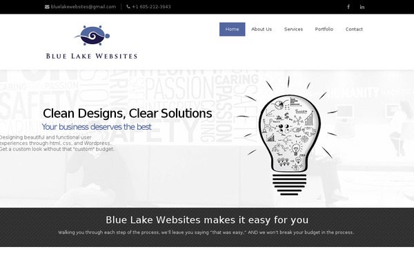 Creativo theme site design template sample