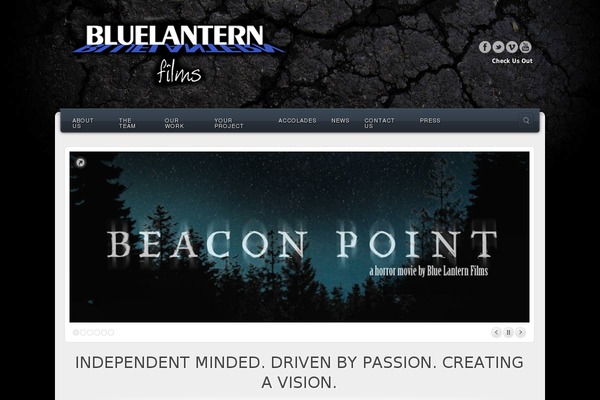 Alyeska theme site design template sample