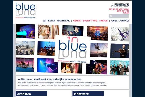 Rockit theme site design template sample