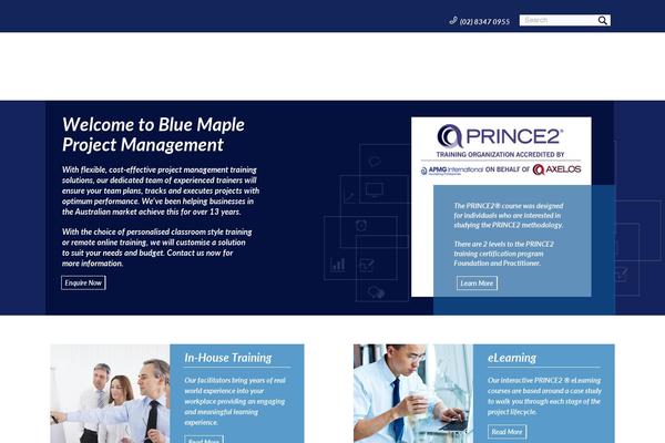 evolve theme site design template sample