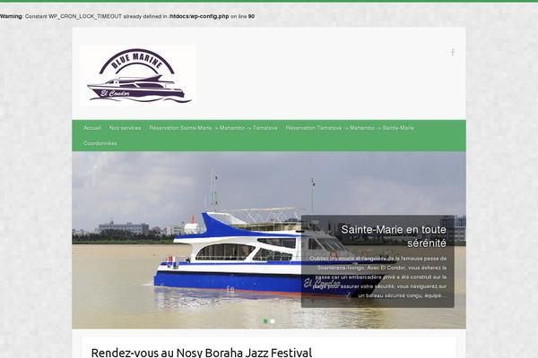 bluemarine-madagascar.com site used Travelify