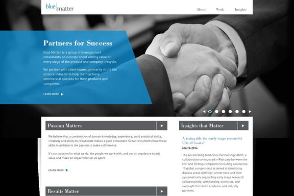 bluematterconsulting.com site used Sapphire