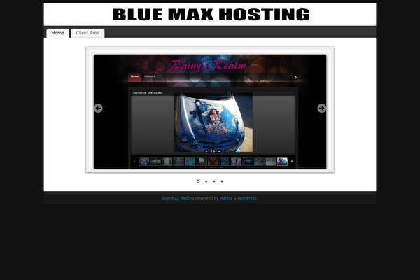 Mantra theme site design template sample