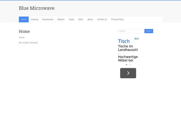 Accelerate theme site design template sample
