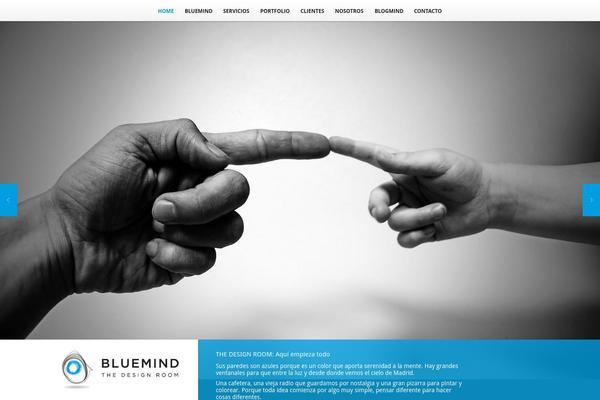 Scroller theme site design template sample