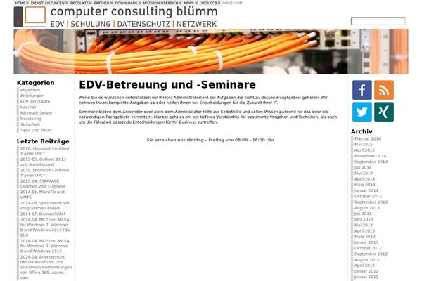 Atahualpa theme site design template sample