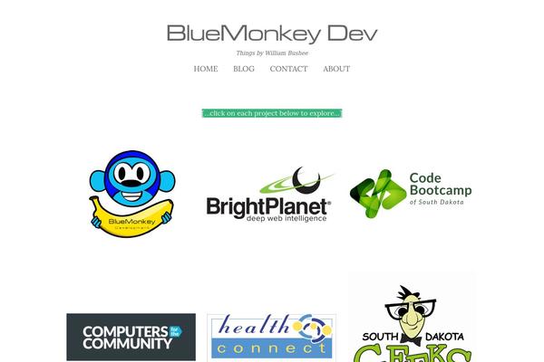 bluemonkeydev.com site used Frank