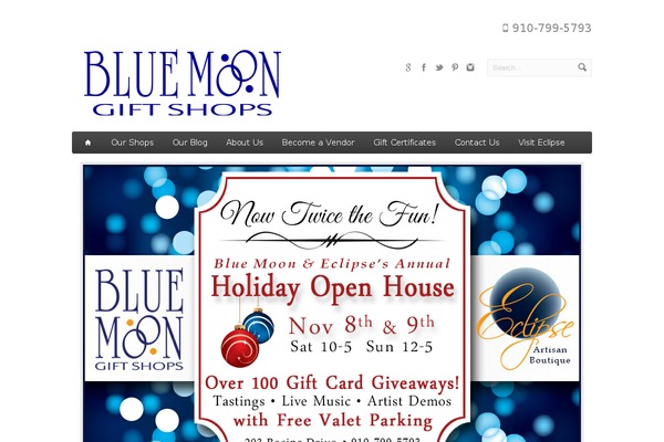 Aqua theme site design template sample