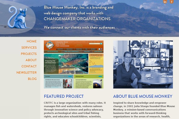 Blue theme site design template sample