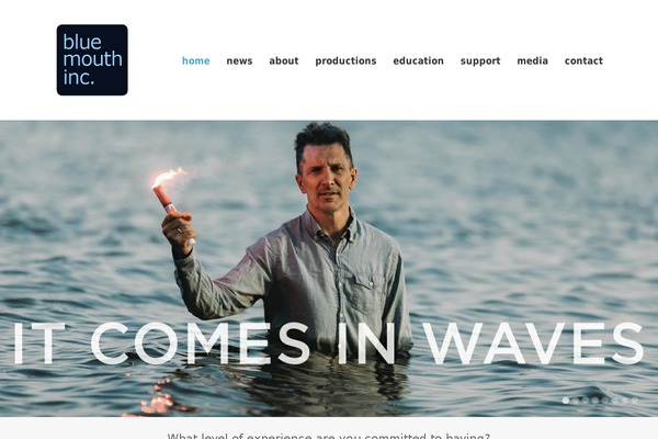 Hardy theme site design template sample
