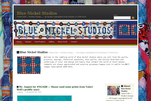 Borderland theme site design template sample