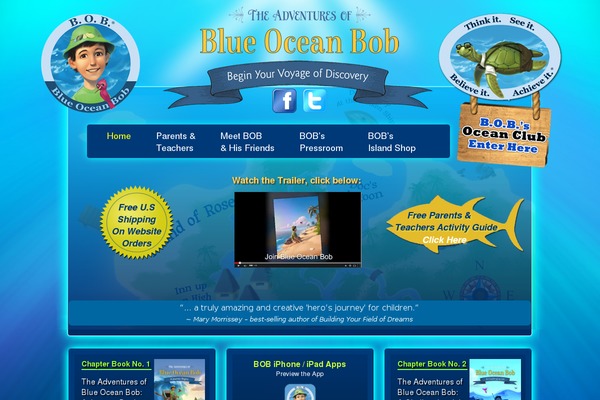 Bob theme site design template sample