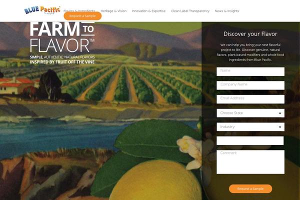 bluepacificflavors.com site used Bluepacific