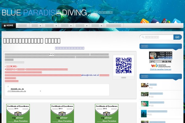 blueparadise-in.com site used Mystique