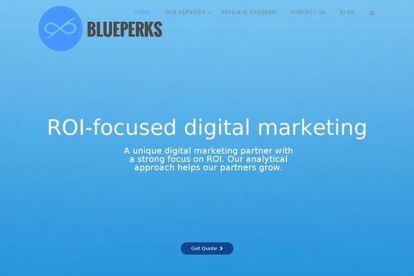 Vela theme site design template sample