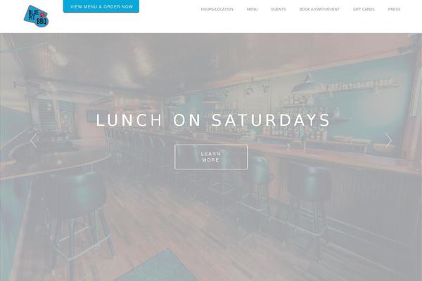 Dishup theme site design template sample
