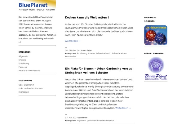 Ari theme site design template sample