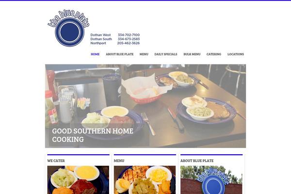 BBQ theme site design template sample