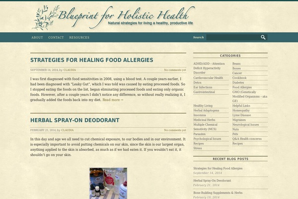Ampersand theme site design template sample