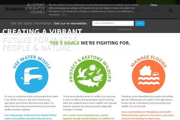 blueprintforwater.org.uk site used Bfw