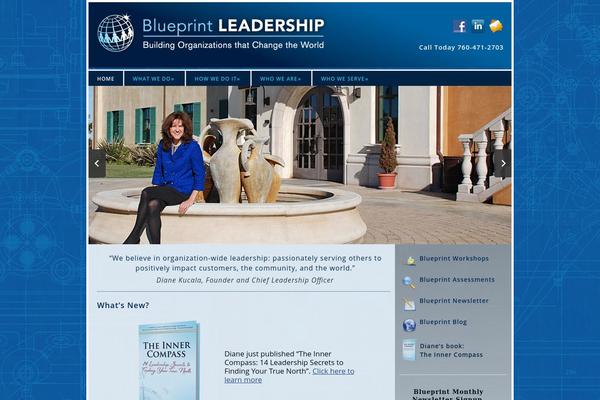 blueprintleadership.com site used Megalithe