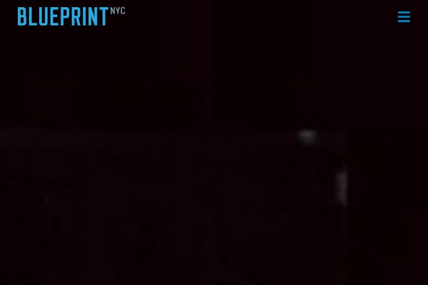 Blueprint theme site design template sample