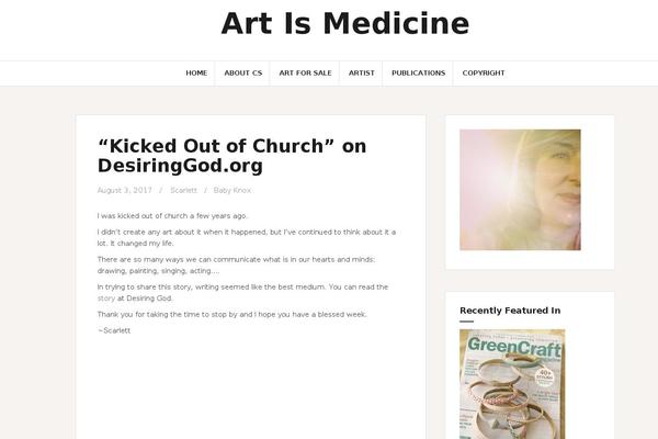 Site using Flickr WordPress Widget plugin